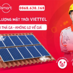 lắp đặt điện mặt trời viettel construction