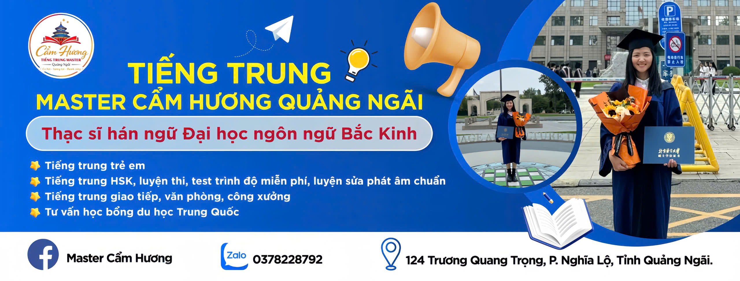 địa chỉ học tiếng trung tại quảng ngãi